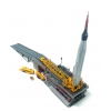Plastikmodell – ATLANTIS Models 1:110 Atlas mit Launch Pad/Mercury Capsule 50 Year Celebration – AMCH1833